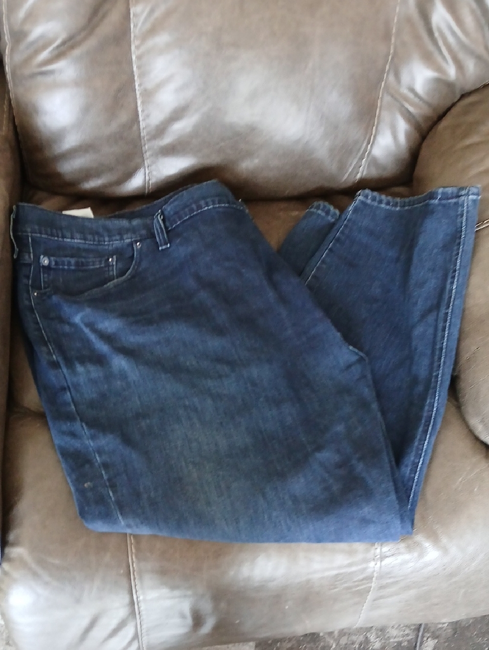 Levi's Indigo Blue Relaxed Jeans 54W x 29L